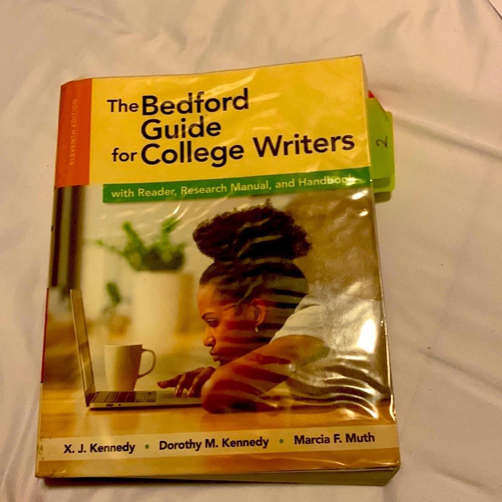 The Bedford Guide for college writers 11th edition